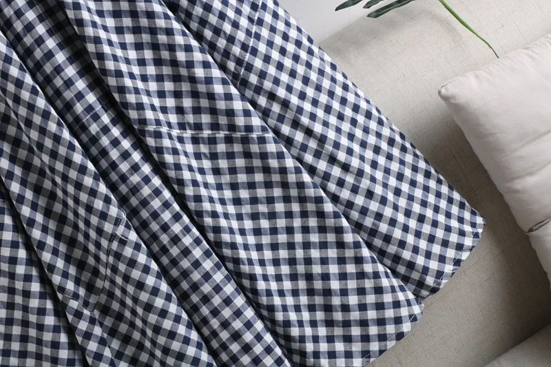 

Autumn new 2020 high waist skirt thin elastic waist irregular stitching plaid mid-length skirt summer women skirt