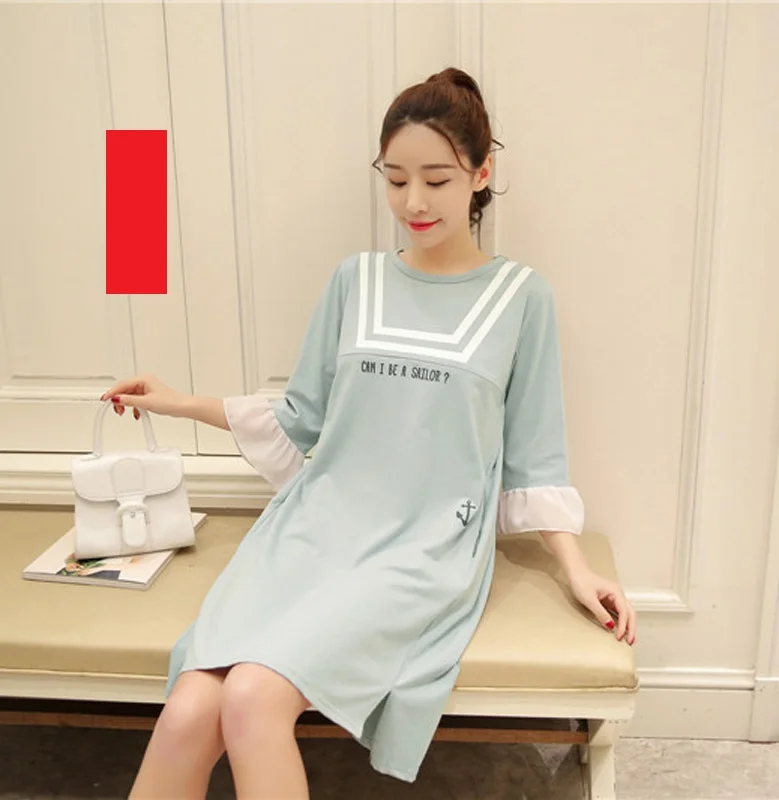 Платье для беременных платья кормящих матерей одежда грудного вскармливания