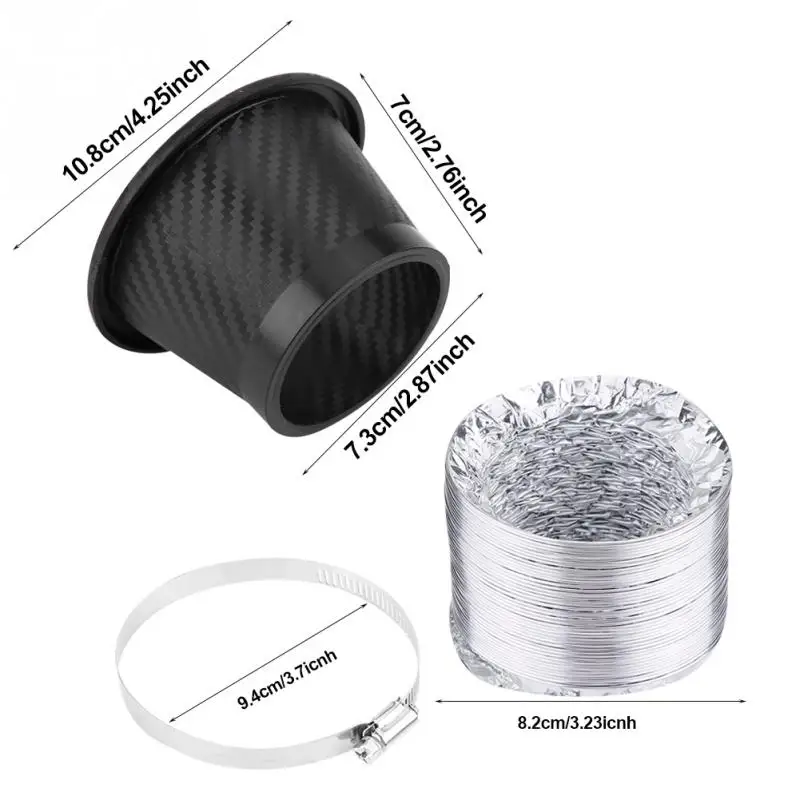 1 комплект впускная турбина для переднего бампера автомобиля|Воздухозаборники| |