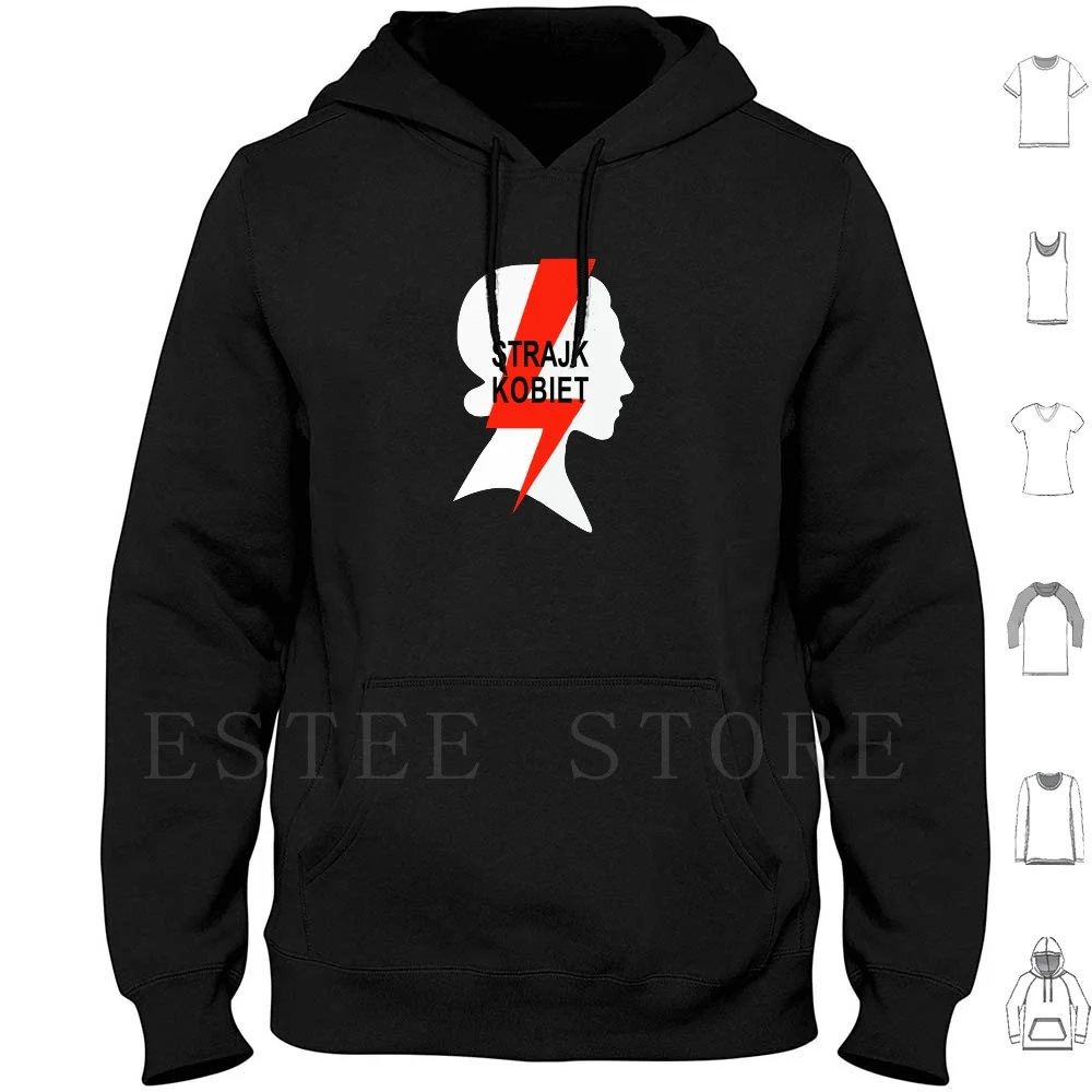 

Best Selling-Strajk Kobiet Hoodies Long Sleeve Strajk Kobiet Poland Polska Polish Girl Power Pis Abortion My Choice