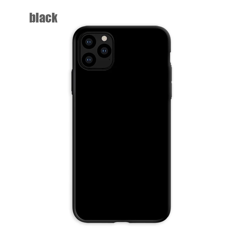 

Soft TPU Silicone Case for iPhone 12 Pro Max 7 8 Plus X XS XR 6 6S SE 2020 Candy Color Full Cover Case for iPhone 11 Phone Shell