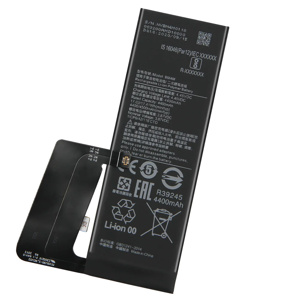 bm4n bm4m replacement battery for xiaomi mi 10 5g xiaomi mi 10 pro 5g xiaomi 10pro phone batteries free global shipping