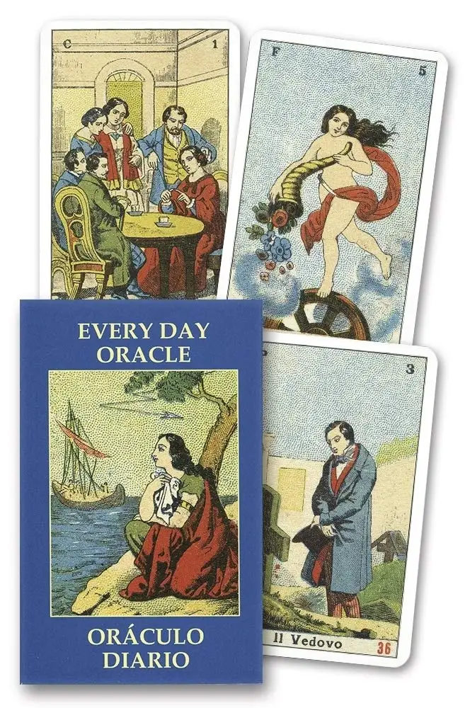 

Original Edition Tarot Cards Every day Oracle Card Board Game for Adult Tarot Deck for Divination with Guidebook