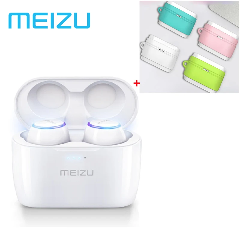 Оригинальные Meizu POP TW50 двойные беспроводные наушники, мини TWS гарнитура, спортивные наушники-вкладыши, водонепроницаемая гарнитура