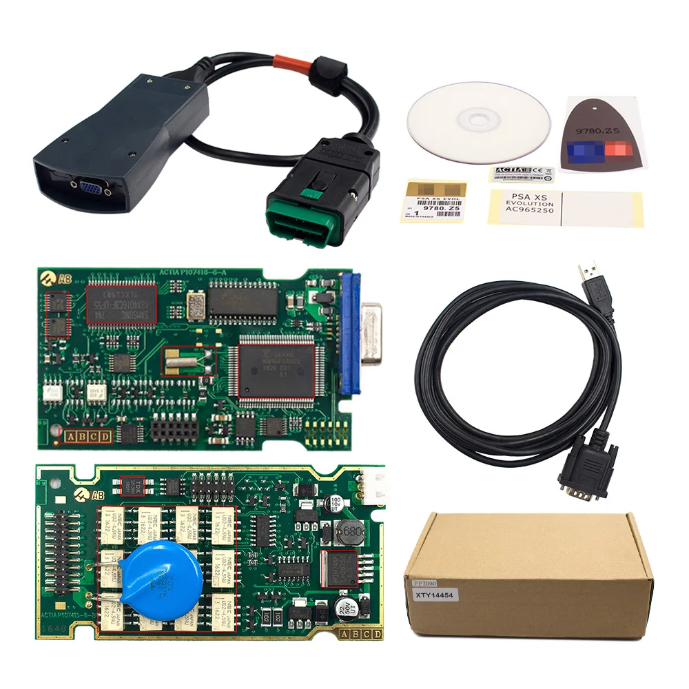 PP2000 Lexia Diagbox V9.91 Full Chip Firmware 921815C For Peugeot Citroen OBD2 Car Diagnostic Tool Lexia3 V48/V25 Code Read | Автомобили и