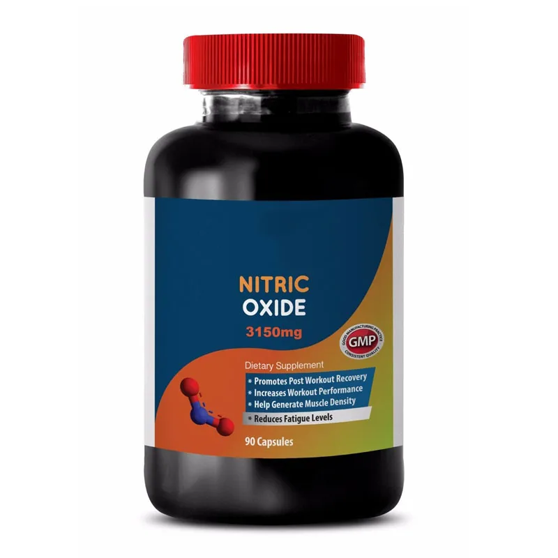 Weight Gain Nitric Oxide Complex 3150mg - L-Arginine Muscle Growth, Vascularity & Stamina 90 Caps/ Bottle