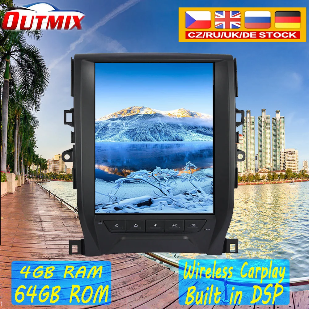 

PX6 DSP Carplay Tesla screen GAndroid 9,0 Автомобильный мультимедийный плеер для TOYOTA Reiz Mark-x 2010-2013 GPS Радио Автомобильное стерео головное устройство