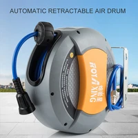 auto retractable hose reel hanging auto repair pneumatic tools 128mm air pipe bobbin winder automatic recovery reel