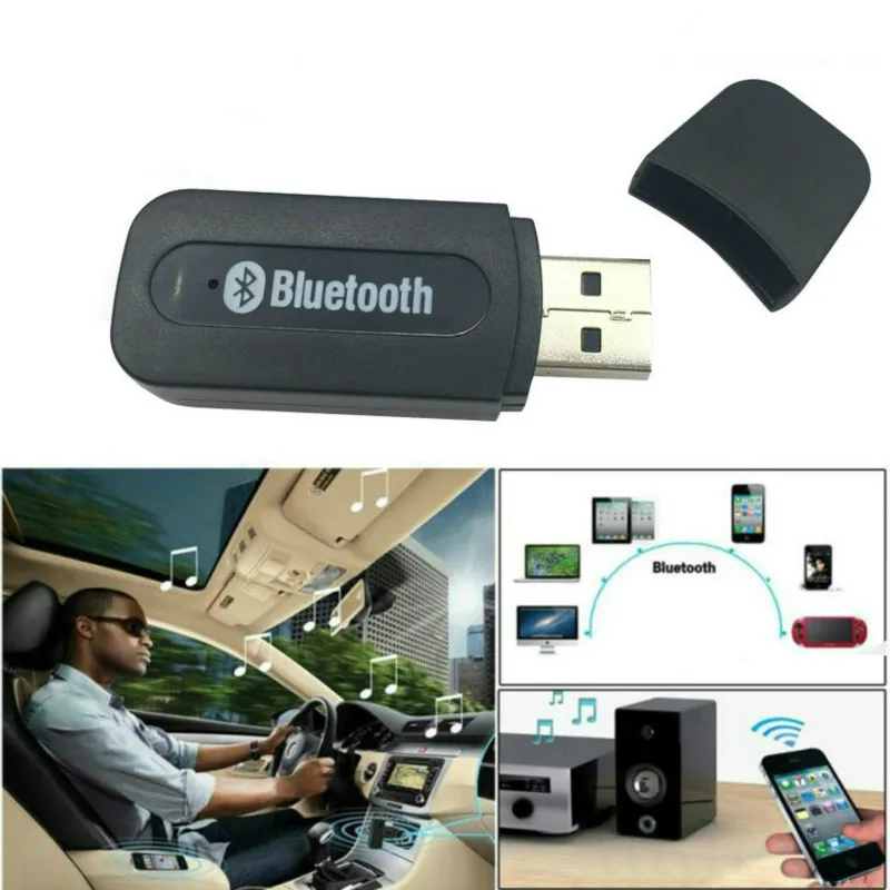 USB Bluetooth Aux беспроводной портативный мини Автомобильный музыкальный mp3 аудио
