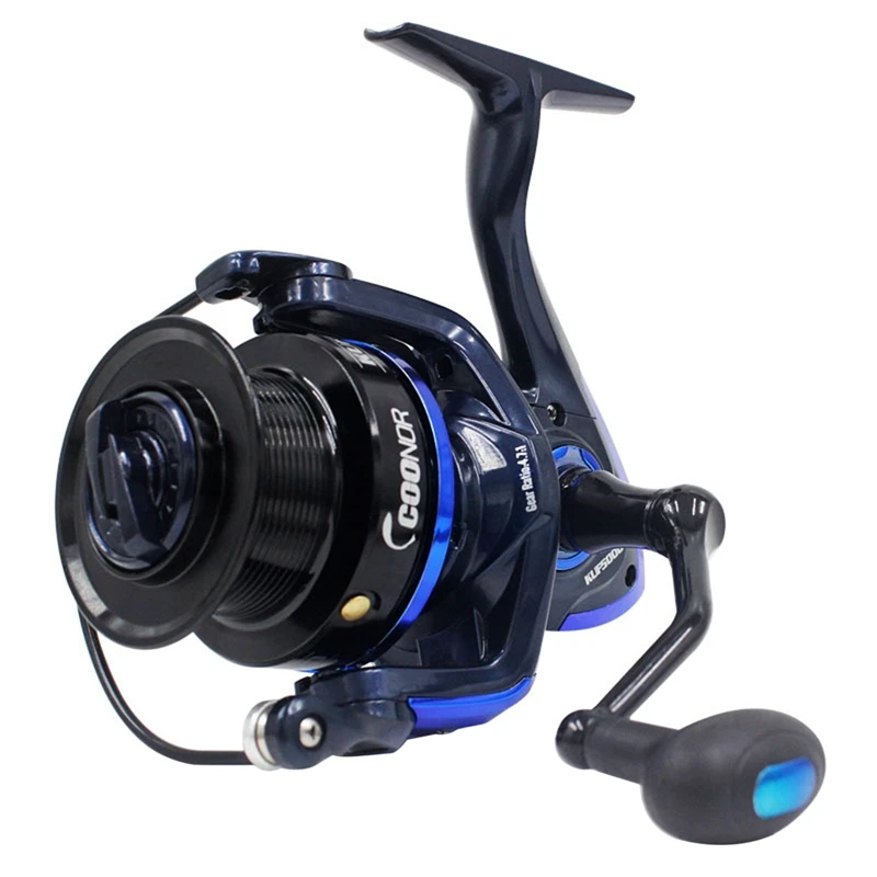 

COONOR Metal Fishing Reel Spinning Wheel 10Kg High Speed 4.7:1 Carp Saltwater Fishing Lure Reel Fishing Tools Accessories