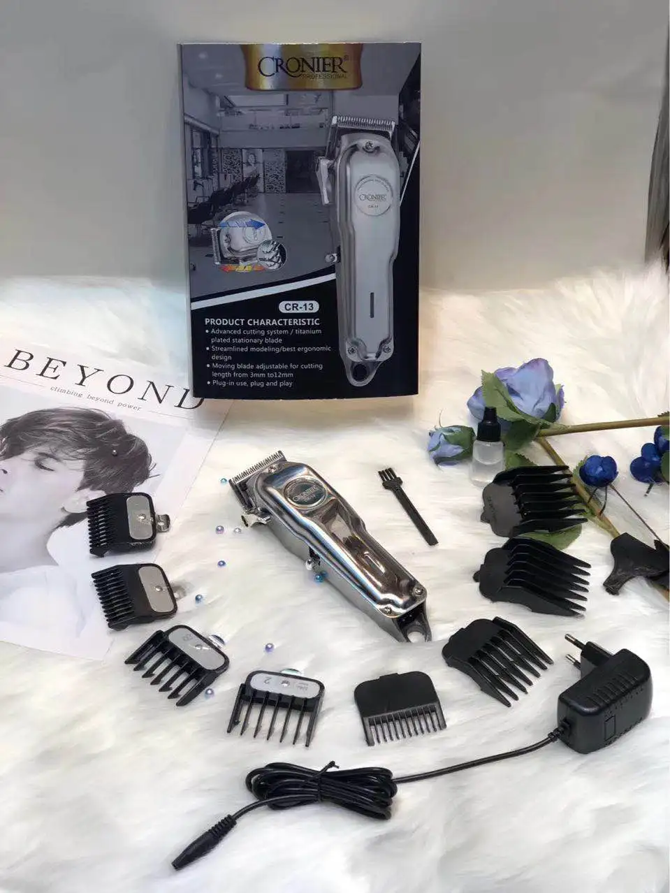 Профессиональный триммер для волос электрическая машинка стрижки мужчин