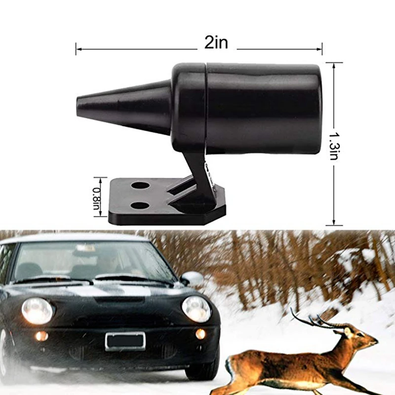 

Deer Alert For Vehicles Avoids Deer Collisions Car Deer Warning Black Ultrasonic Wildlife Warning For Auto Motorcycle Truck Suv