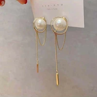 two ways to wear 925 silver pearl earrings earrings trendy moda pearl earrings jewelry earrings for women paired things