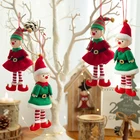 Креативная Рождественская Кукла-эльф подвесная кукла Рождественский Декор для дома детские подарки Рождественское украшение