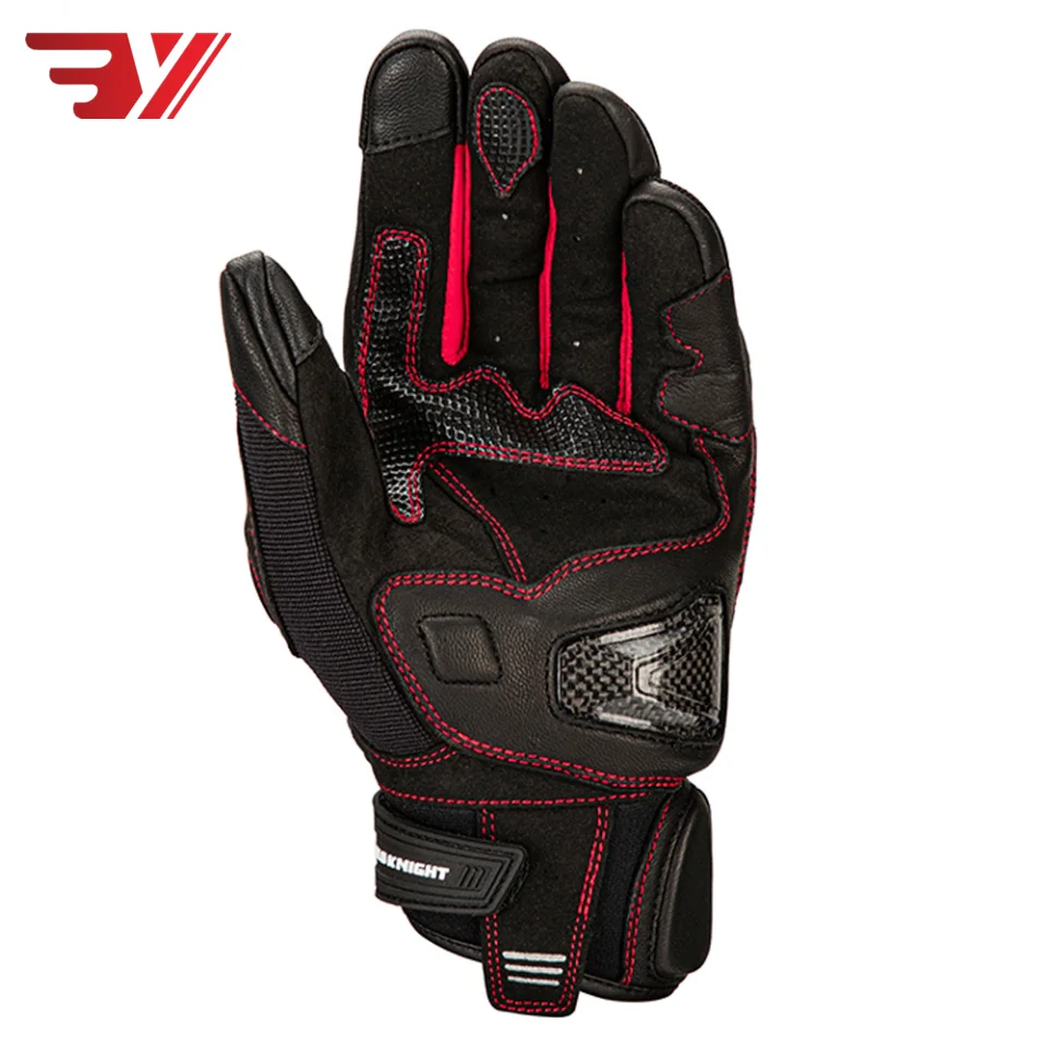 

Moto Carbon Fiber Protective Goatskin Gloves Full Finger Man Women Motorcycle Touch Screen Gloves Cycling Waterproof Glove