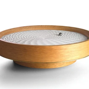 Dynamic sand sculpture art halo furniture meditation dynamics infinite pattern unique gift