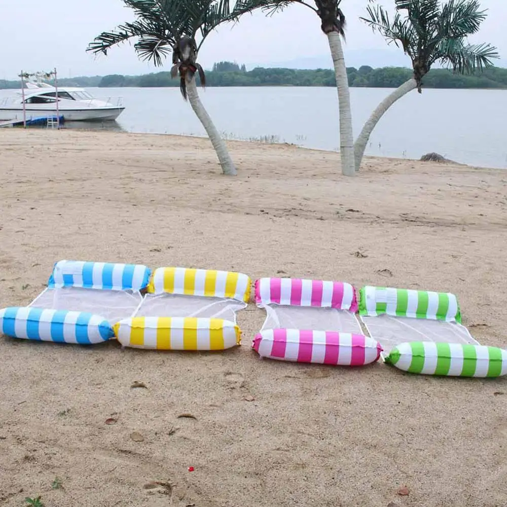 Водный гамак надувной матрас для бассейна пляжный шезлонг плавающая Подушка сна