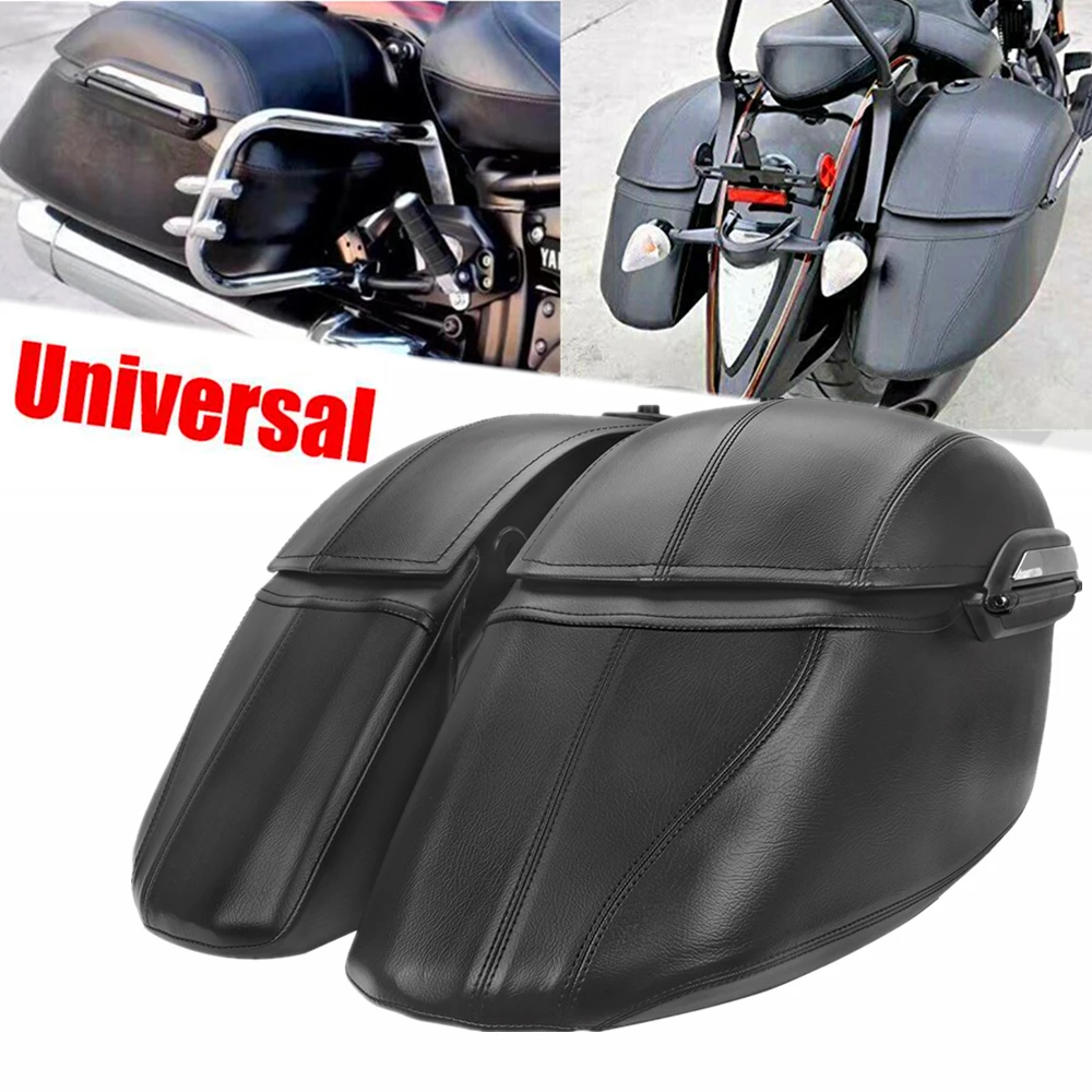 Мотоциклетная сумка для седла задний инструмент багажная Harley Cruiser Sportster Fatboy Softail