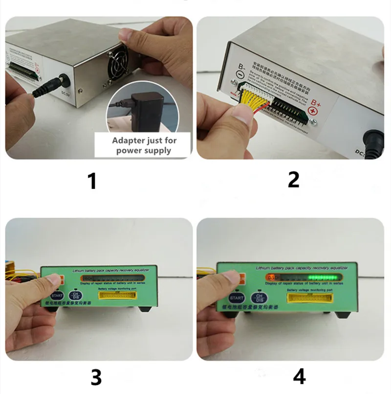 1A 3-20S voltage equalizer/Lithium battery capacity balance repair instrument/ternary lithium/ iron phosphate/Lifepo4 Battery