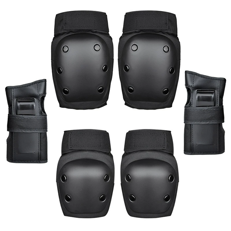 

6 Pc Set Knee Pads, Elbow Pads and Wrist Pads. S for Children &Adults
