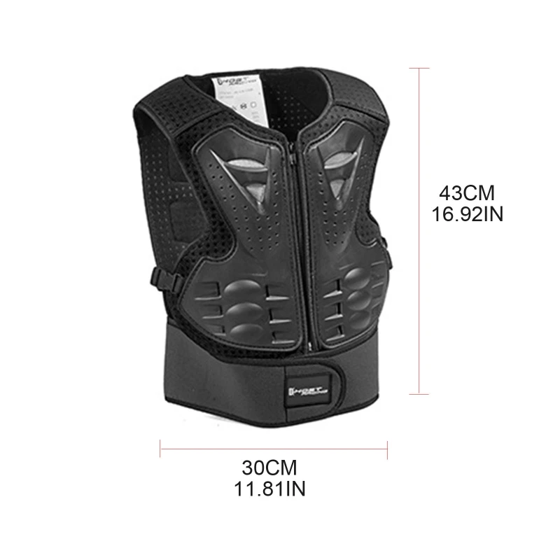 

Kids Motorcycle Motorbike Full Body Armor Protective Gear Chest Back Protector Elbow Knee Protection Pads for Motocross Racing 1