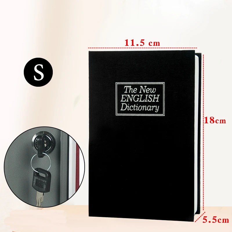 Размер S книжные сейфы имитация английского словаря Скрытая секретная