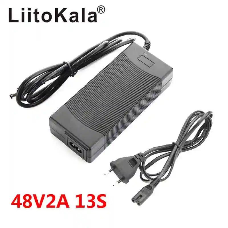 Аккумуляторная батарея LiitoKala литиевая 48 в 25 Ач 1000 Вт встроенная 50A BMS + зарядное