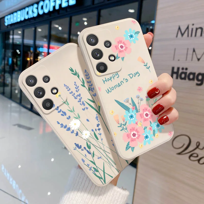

Case For Samsung A32 A50 A51 A52 A12 A30S A42 A31 A21S A20S A10S A02 Case Silicon Funda For Samsung S21 Ultra S21 Plus TPU Cover