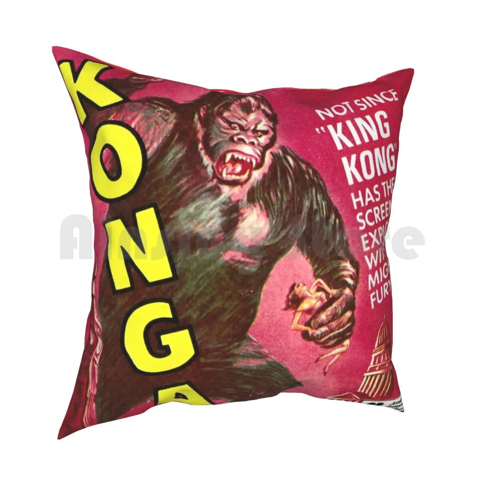 Подушка Konga в стиле ретро домашняя мягкая декоративная подушка с рисунком тихие