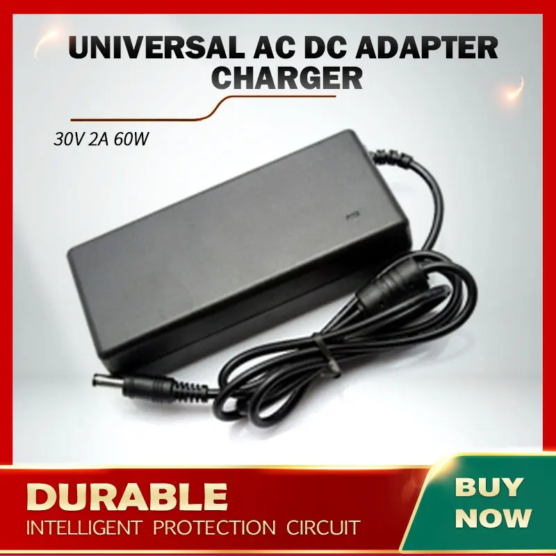 30 в 2 а 60 Вт Универсальный адаптер переменного и постоянного тока зарядное