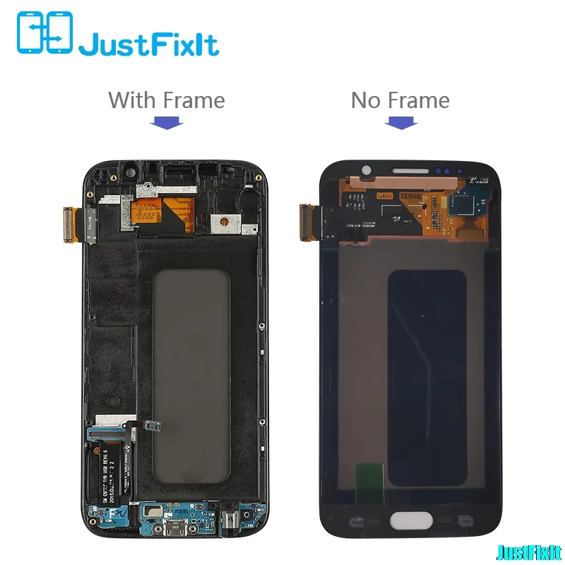 Сменный сенсорный ЖК экран оригинальный для SAMSUNG GALAXY S6 G920F G920A|Экраны мобильных