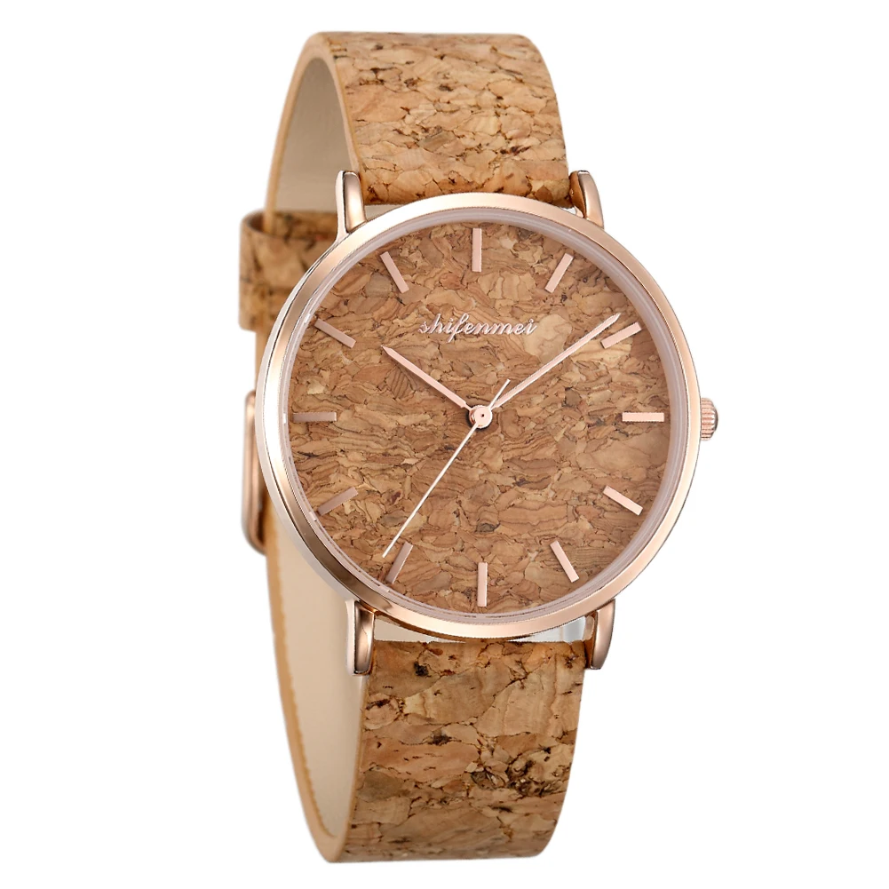 

Women Watches Luxury Leather Female Fashion Quartz Ladies Wristwatch Wood Veins soft leather band Relogio Feminino Wrist Watches