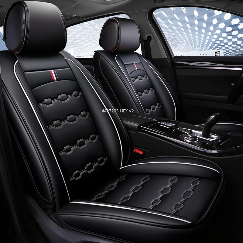 Leather Cushion covers for Car Seat Protect For Kia Rio 3 niro cerato stinger Soul sorento 2005 picanto k7 accessories