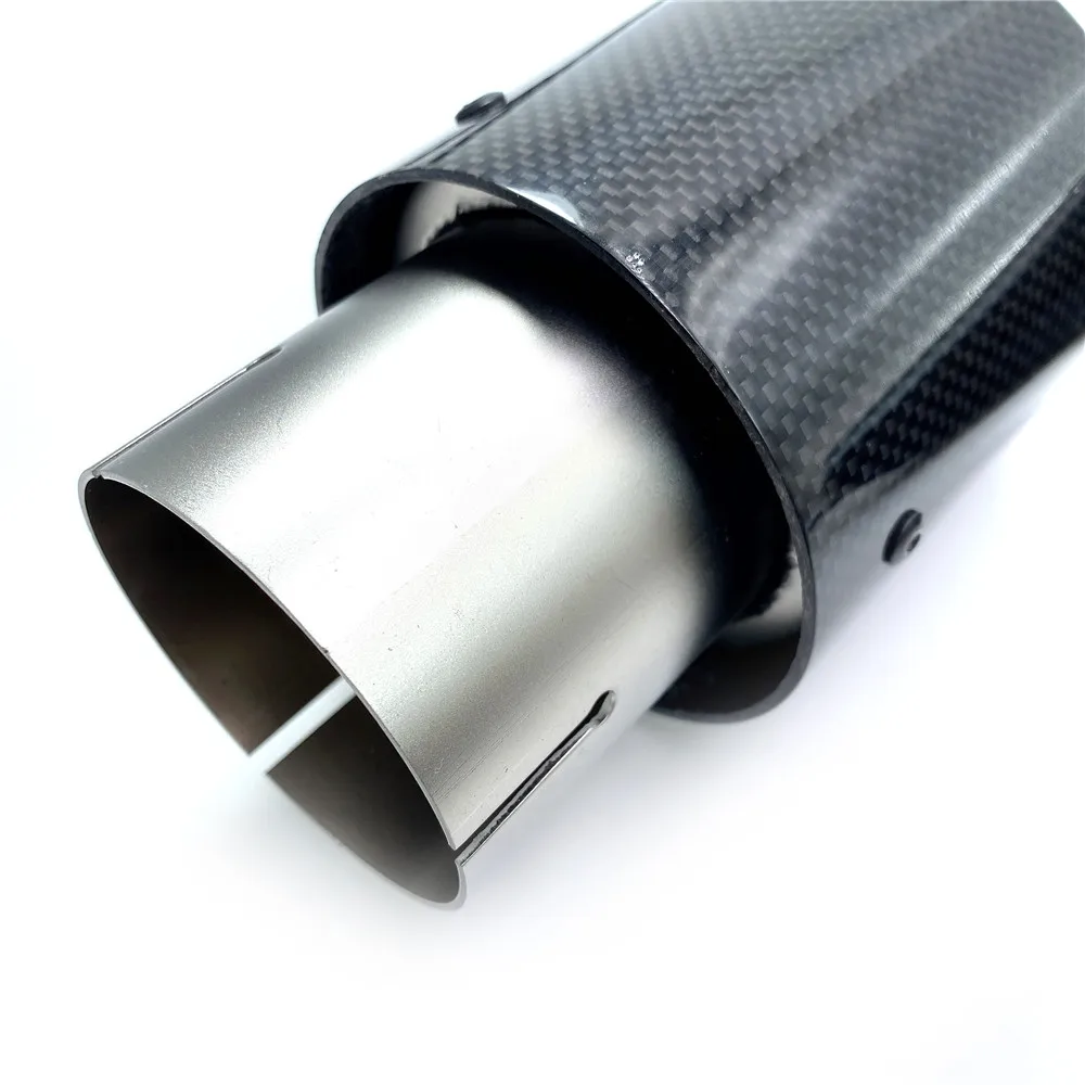 Автомобильная универсальная пескоструйная выхлопная труба из нержавеющей стали
