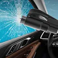Młotek bezpieczeństwa samochodowego bezpieczeństwo ucieczki narzędzia ratownicze przecinak pasa bezpieczeństwa Mini przenośny brelok ratunkowy Auto szkło okienne Breaker