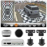 3d 1080p hd 360 degree bird view surround system panoramic view all round view dvr camera diy color 114 models car optional