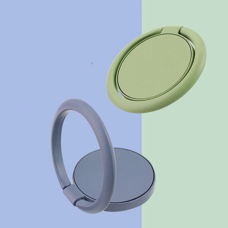 

Universal Mobile Phone Finger Ring Holder for iPhone Samsung Multifunctional Mobile Phone Stand Accessories Round Metal Phone