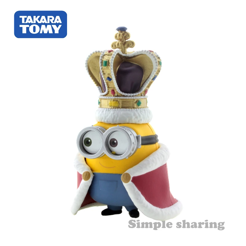 Takara Tomy tomica Миньоны король Боб сплав модель комплект Гадкий я Аниме Фигурка