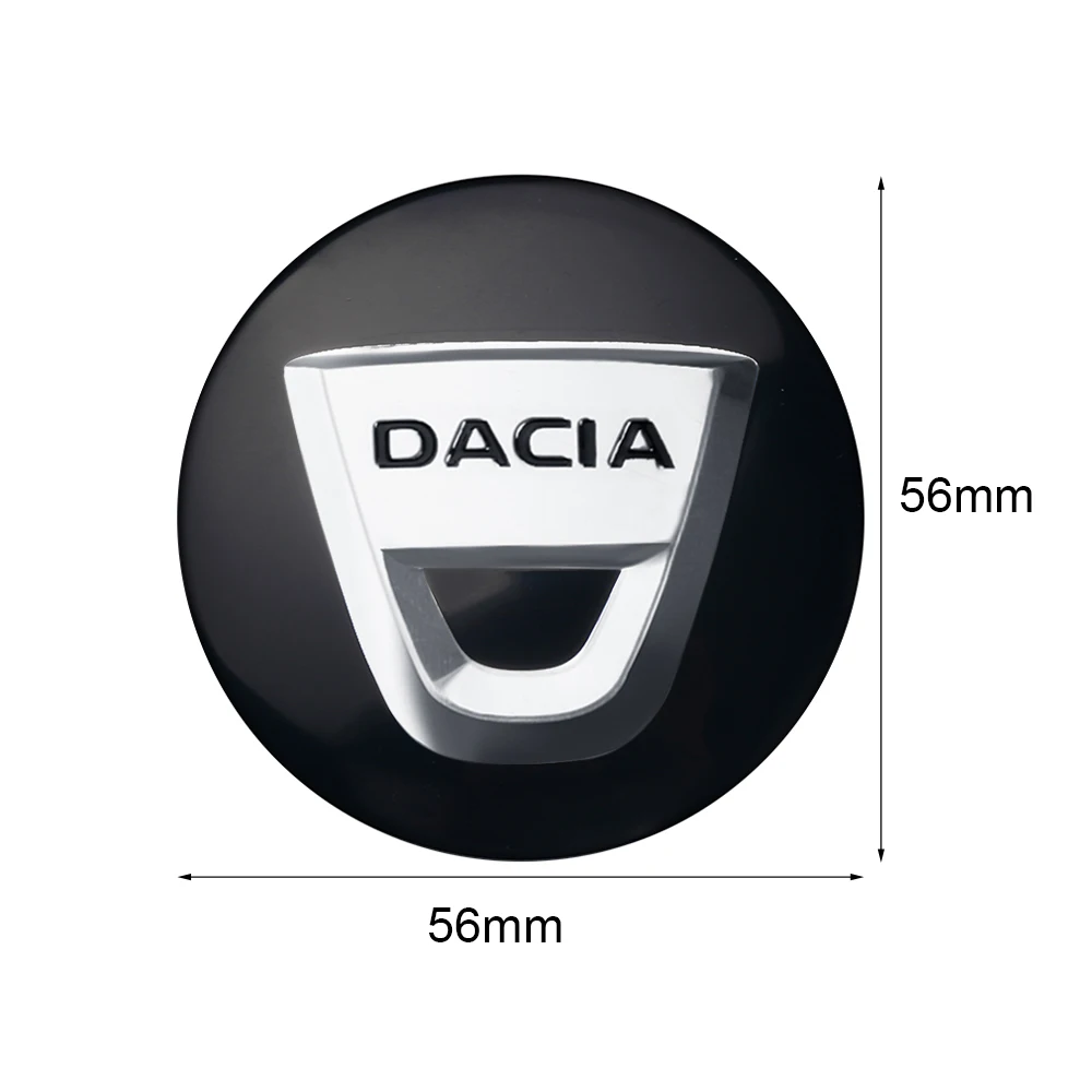 4 шт. 56 мм эмблема Dacia значок центр колеса Крышка Ступицы крышка наклейка для Duster