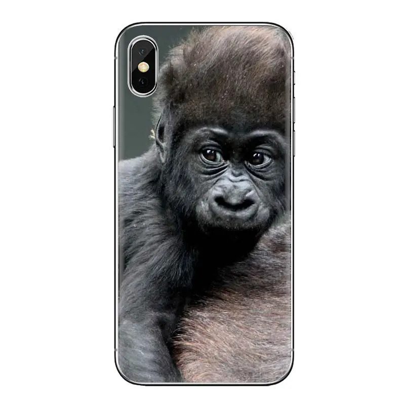 black Monkey Gorilla Soft Transparent Shell Case For Huawei G7 G8 P7 P8 P9 P10 P20 P30 Lite Mini Pro P Smart Plus 2017 2018 2019 |