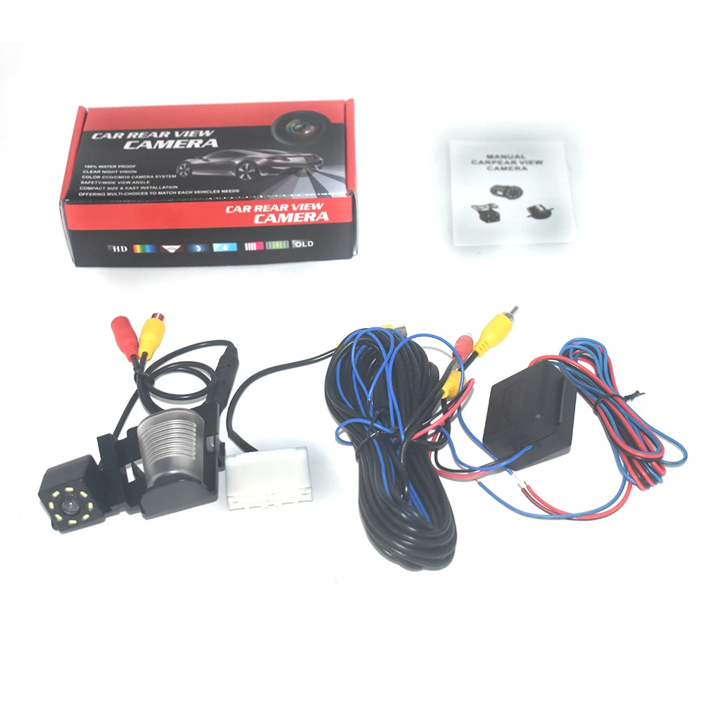 

ZJCGO HD Car Rear View Reverse Backup Parking Camera Original Car OEM Monitor for Jeep Wrangler JK Model Only 2006~2020
