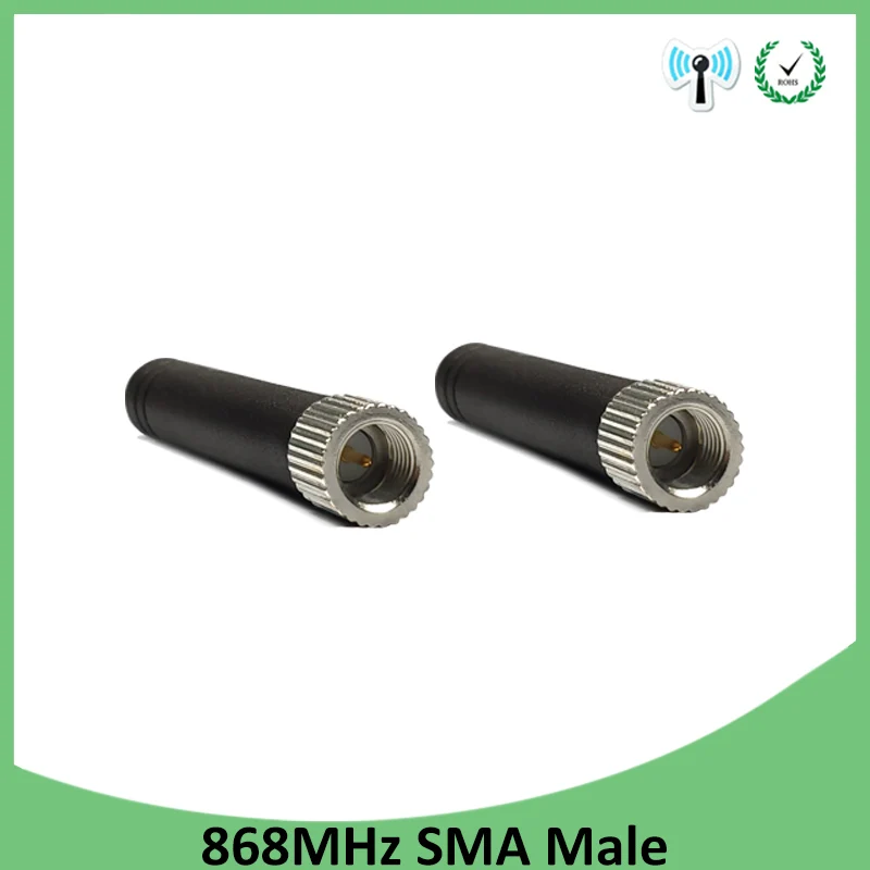 EOTH 20pcs 868mhz antenna 3dbi sma male 915mhz lora antene pbx iot module lorawan signal receiver antena high gain