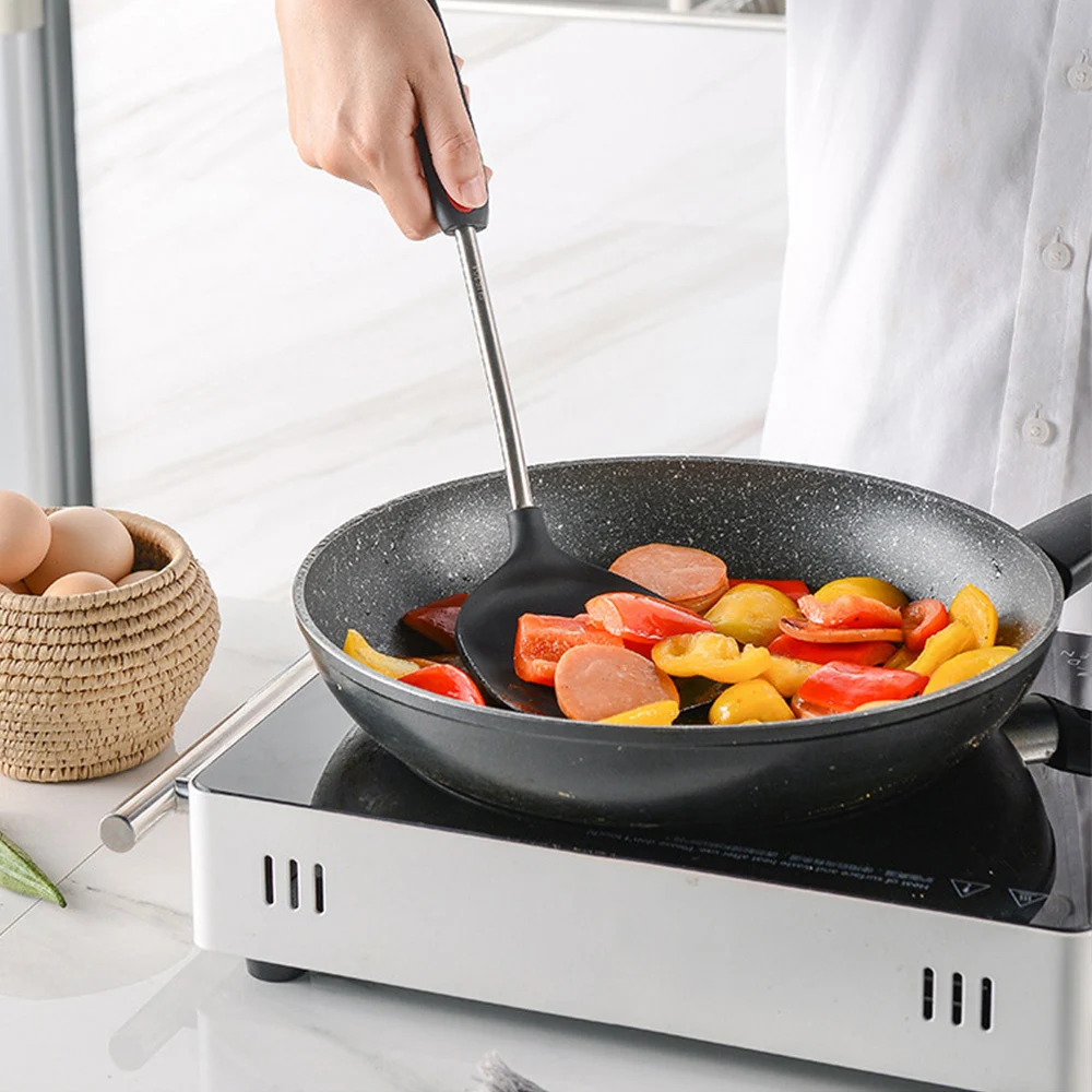 Кухонные гаджеты и аксессуары антипригарная кухонная утварь силиконовые ложки