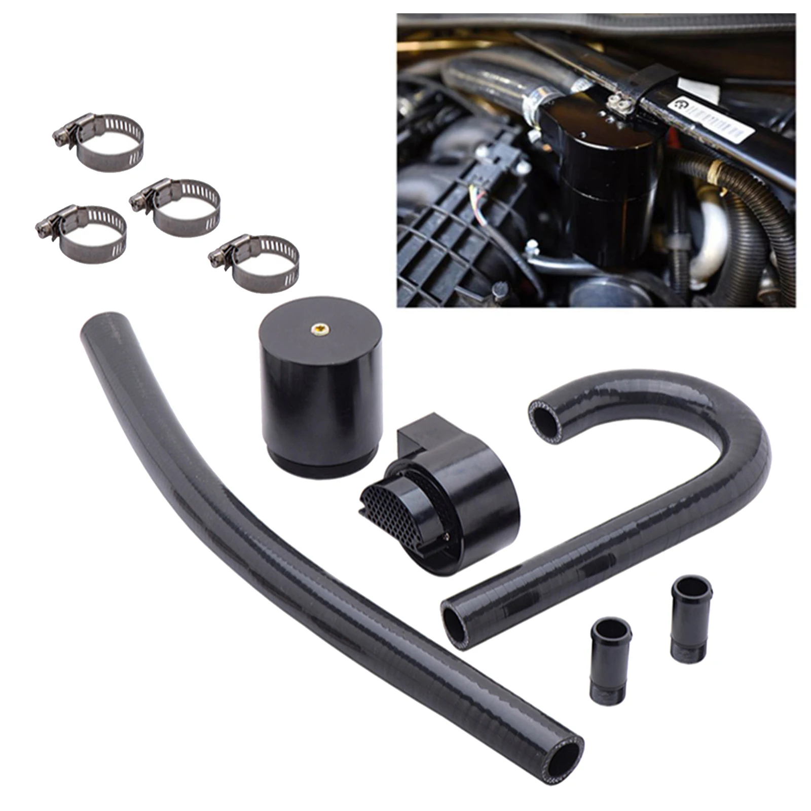 

Aluminum Oil Reservoir Catch Tank Replaces for BMW N54 335i 135i Parts