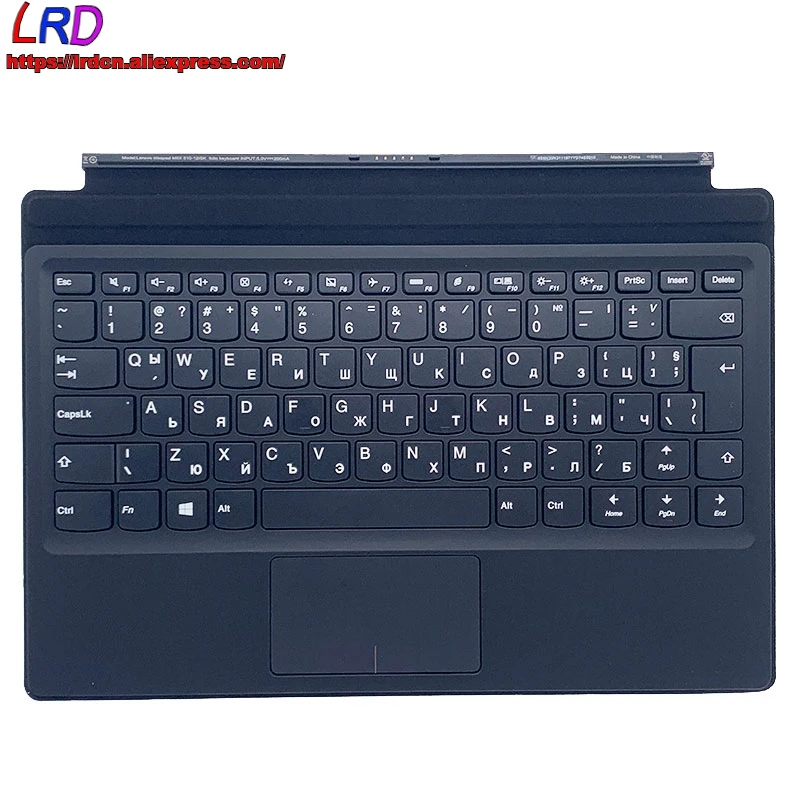New Original BUL Bulgarian Portable Mini Base Folio Keyboard Case for Lenovo Ideapad Miix 510 -12IKB -12ISK Tablet 5N20N21119