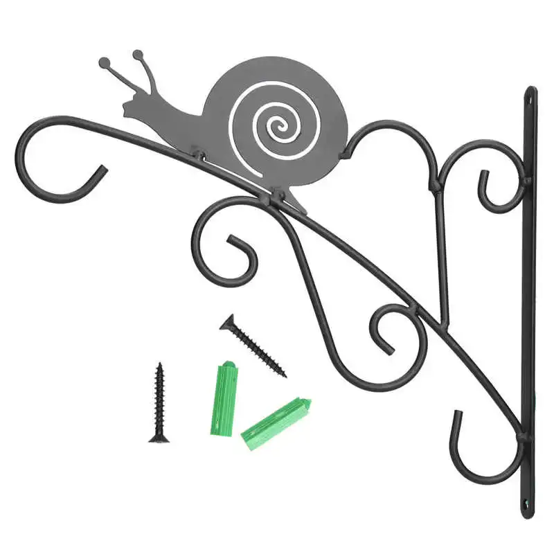 

Подвесная корзина для цветов, настенная подставка в европейском стиле, кованая корзина для цветов, подставка для цветов для гостиной, балко...