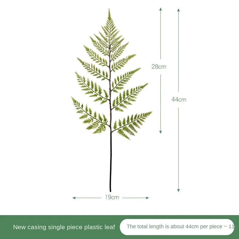 Новинка искусственное растение лист папоротника европейский и американский