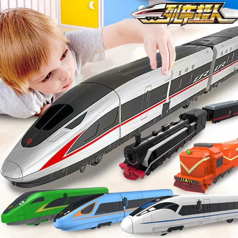 

Super Train Robot Transformation Toy Deformation Car Educational Toys Action Figure Vehicle Toy for Kid Boy DF4B
