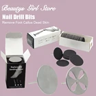 1 коробка, диск для маникюра, диски для ногтей из нержавеющей стали для 25 мм, фрезы для ногтей