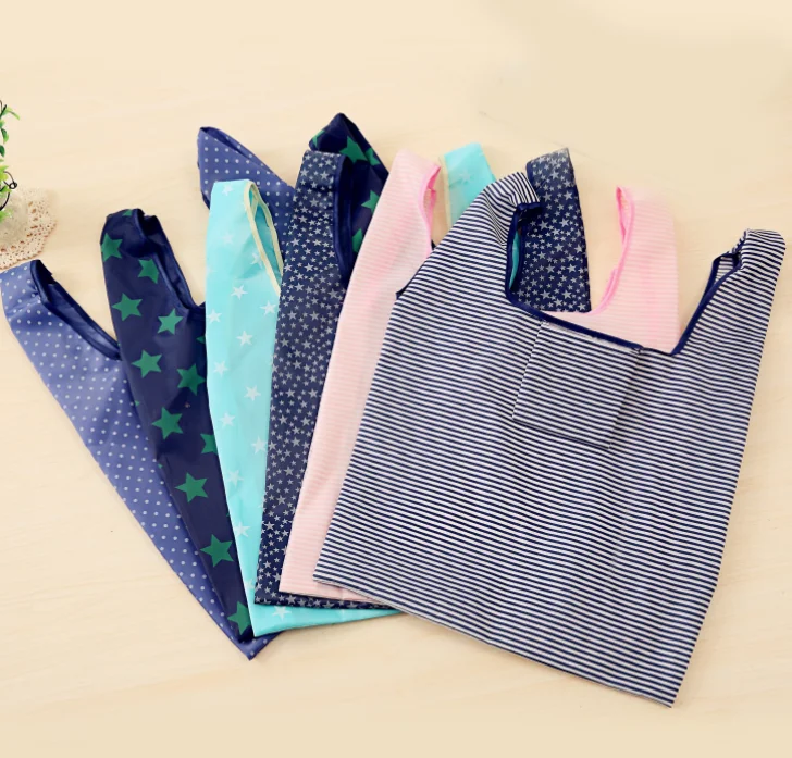 100 шт. Модная Складная зеленая сумка для покупок тоут складная сумки удобные